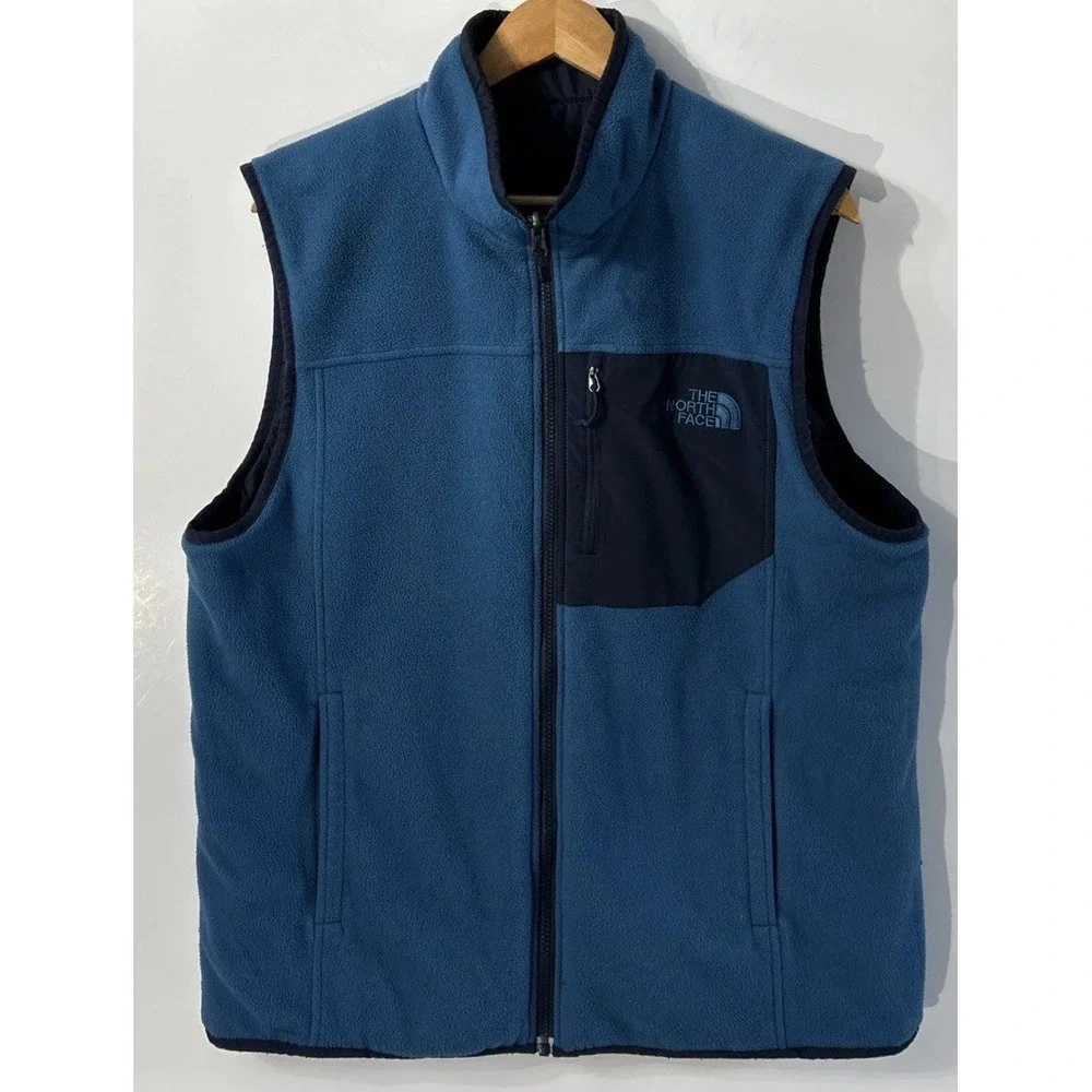 Mens The North Face Reversible Insulated Vest Sz Large